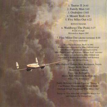 CD Mike Oldfield: Five Miles Out