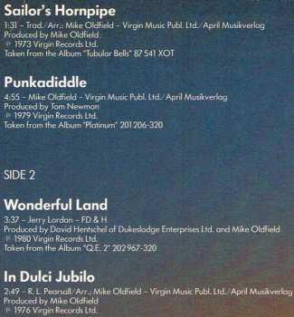 LP Mike Oldfield: Music Wonderland