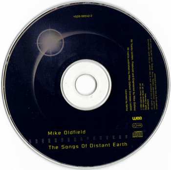 CD Mike Oldfield: The Songs Of Distant Earth