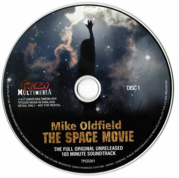 2CD Mike Oldfield: The Space Movie (The Full Original Unreleased 103 Minute Soundtrack) 109686