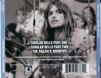 CD Mike Oldfield: Beneath The Bells (London Broadcast 1973) 440006