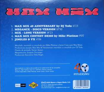 CD Mike Platinas & Javier Ussia: Max Mix (40th Anniversary Edition)