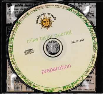 CD Mike Taylor Quartet: Preparation 281173