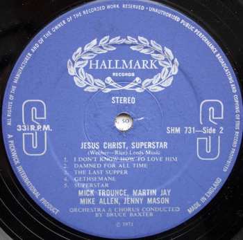LP Mike Trounce: Jesus Christ Superstar (Excerpts From The Rock Opera)