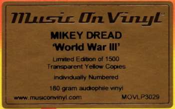 LP Mikey Dread: World War III CLR | LTD | NUM 468878