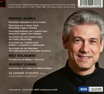CD Mikhail Ivanovich Glinka: Variations For Piano 460845