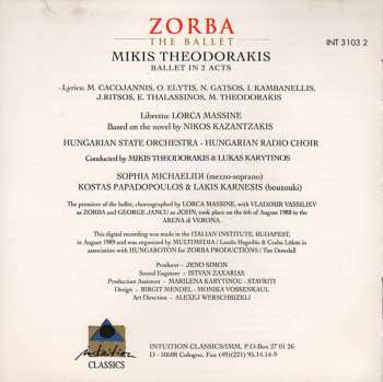 CD Mikis Theodorakis: Zorba: The Ballet (Original Orchestra Version) 344024