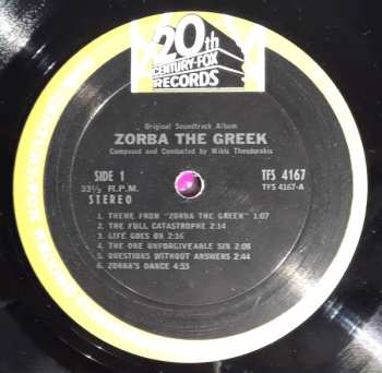 LP Mikis Theodorakis: Zorba The Greek (Original Soundtrack)