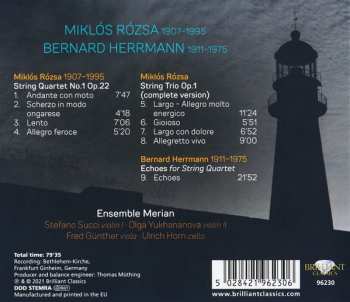 CD Bernard Herrmann: Music For String Quartet