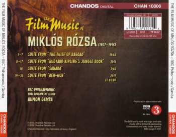 CD Miklós Rózsa: The Film Music of Miklós Rózsa 462435