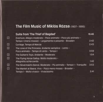CD Miklós Rózsa: The Film Music of Miklós Rózsa 462435