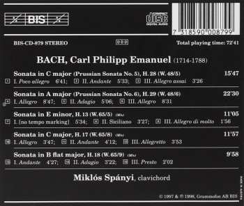 CD Miklos Spanyi: The Prussian Sonatas 2 476139