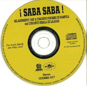 CD Mil-Quinhento '1500': ¡Saba Saba! 93230