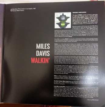 LP Miles Davis All Stars: Walkin' NUM 63242