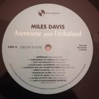 LP Miles Davis: Ascenseur Pour L'Échafaud 61251