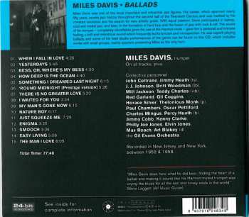 CD Miles Davis: Ballads 120642