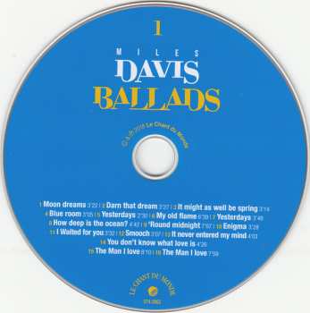 4CD Miles Davis: Ballads 411640