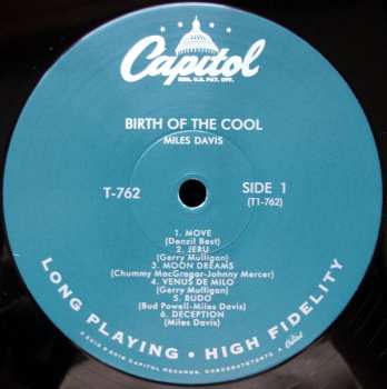 LP Miles Davis: Birth Of The Cool 45775
