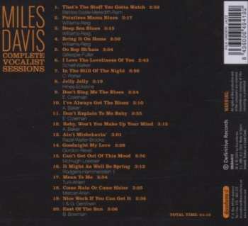 CD Miles Davis: Complete Vocalist Sessions