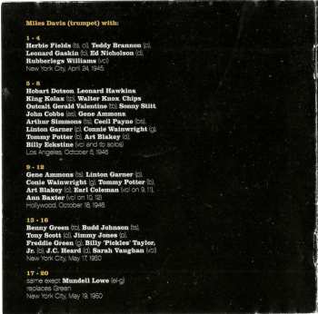 CD Miles Davis: Complete Vocalist Sessions