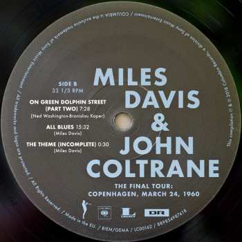LP Miles Davis: The Final Tour: Copenhagen, March 24, 1960 12628