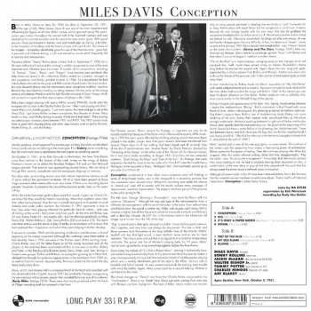 LP Miles Davis: Conception 89743