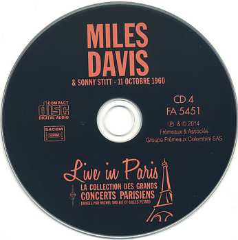 4CD Miles Davis: Live In Paris - 21 Mars / 11 Oct. 1960 461680