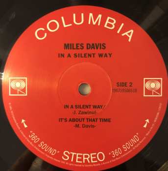 LP Miles Davis: In A Silent Way LTD 17497