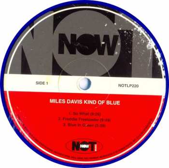 LP Miles Davis: Kind Of Blue CLR 378445