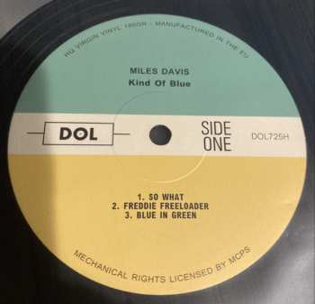 LP Miles Davis: Kind Of Blue 440067
