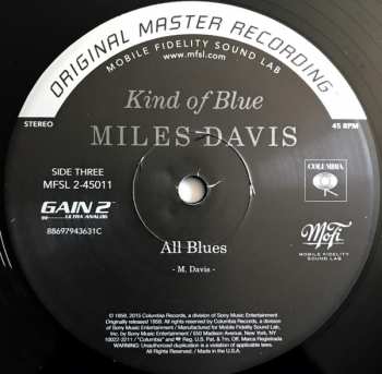 2LP/Box Set Miles Davis: Kind Of Blue LTD | NUM | DLX