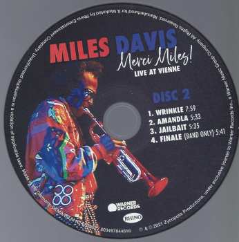 2CD Miles Davis: Merci Miles! (Live At Vienne) 55909