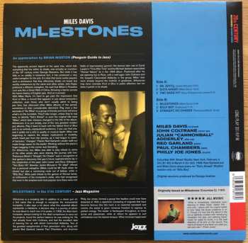 LP Miles Davis: Milestones LTD | CLR 413331