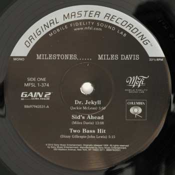 LP Miles Davis: Milestones LTD | NUM 465708