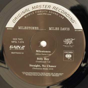 LP Miles Davis: Milestones LTD | NUM 465708