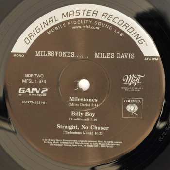 LP Miles Davis: Milestones LTD | NUM