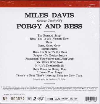 SACD Miles Davis: Porgy And Bess LTD | NUM 120537