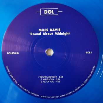 LP Miles Davis: 'Round About Midnight LTD | CLR 77018