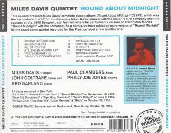 CD Miles Davis: 'Round About Midnight 146265