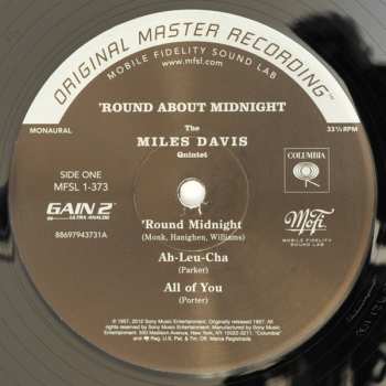 LP Miles Davis: 'Round About Midnight LTD | NUM 461665