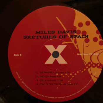 LP Miles Davis: Sketches Of Spain LTD 145261