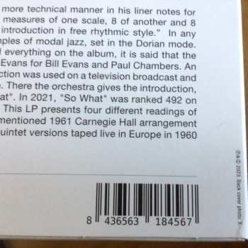 LP Miles Davis: So What LTD