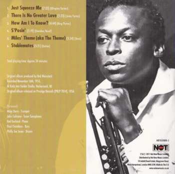 5CD/Box Set Miles Davis: The Anthology '55-'58 320636