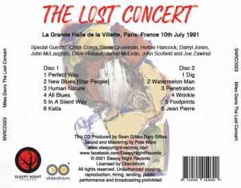 2CD Miles Davis: The Lost Concert 93704