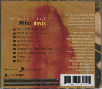 CD Miles Davis: This Is Jazz: Miles Davis Acoustic 98687