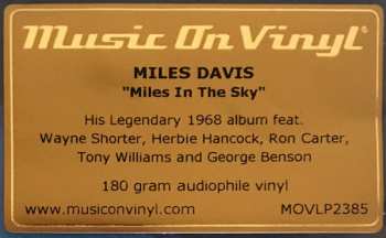 LP Miles Davis: Miles In The Sky 23573