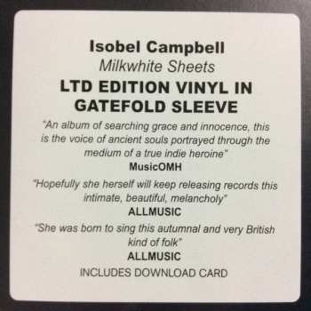 LP Isobel Campbell: Milkwhite Sheets LTD 23583