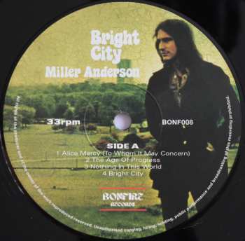 LP Miller Anderson: Bright City 510275