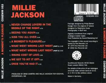 CD Millie Jackson: A Moment's Pleasure 243262