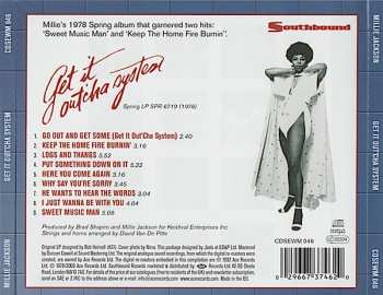 CD Millie Jackson: Get It Out 'Cha System 229040